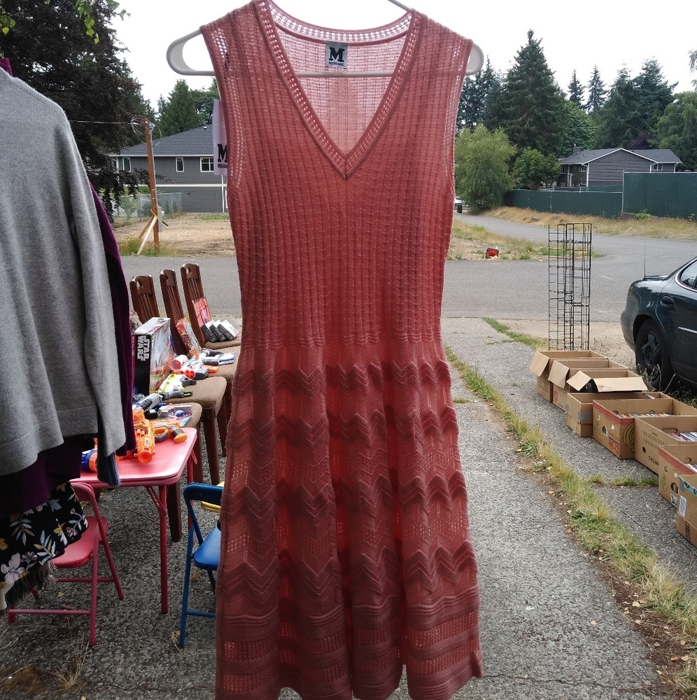 Missoni crochet dress